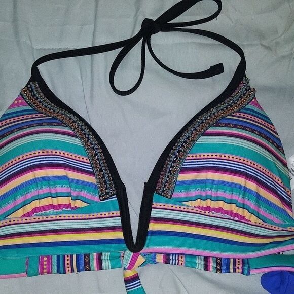 3 piece Blue Bikini Bundle - Picture 2 of 8